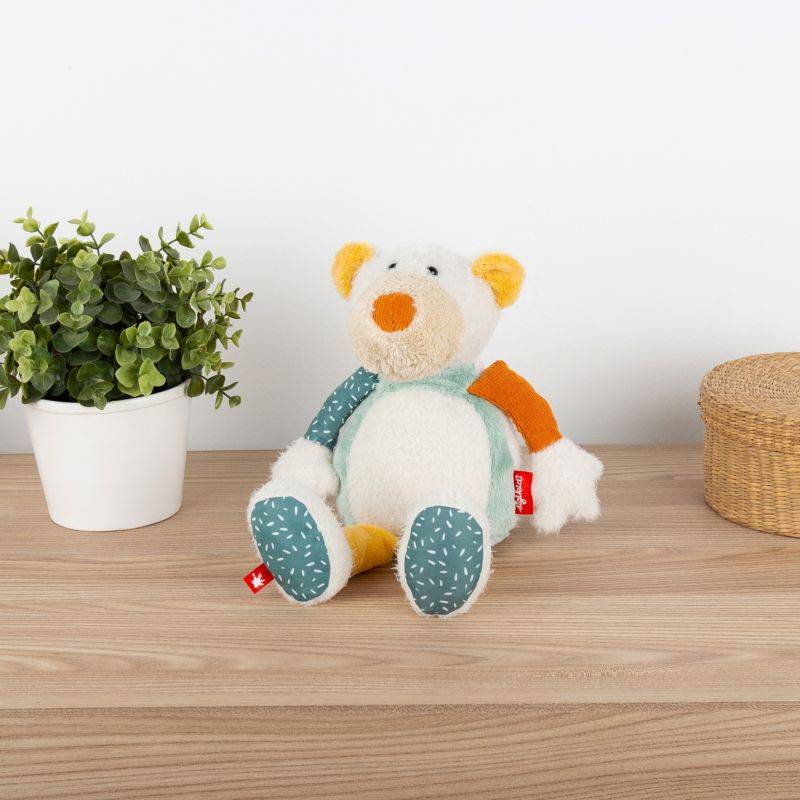 Sigikid Kuscheltier Eisbär, Patchwork Sweety Auslauf