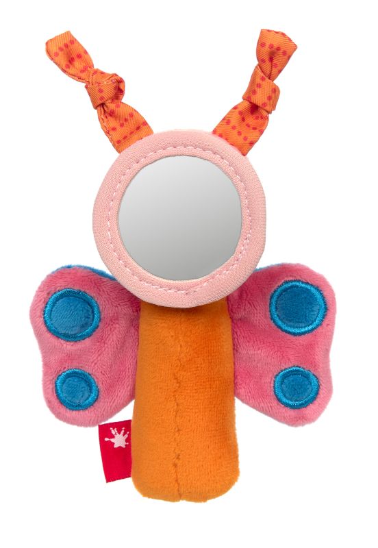 Sigikid Baby Greifling Schmetterling mit Spiegel, Red Stars Meist gekauft