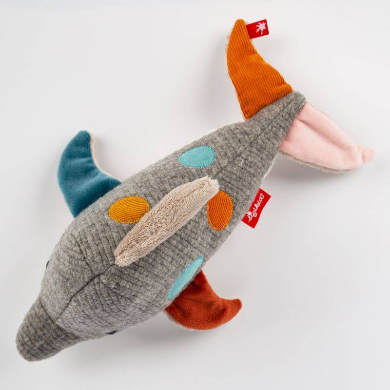 Sigikid Kuscheltier Delfin, Patchwork Sweety Flash Sale