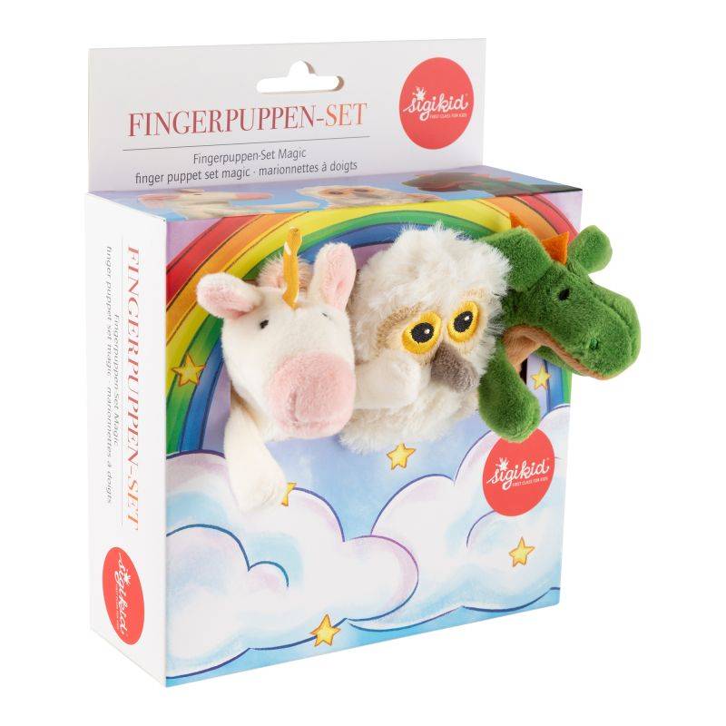 Sigikid Kinder Fingerpuppen Set Fantasie Online Outlet