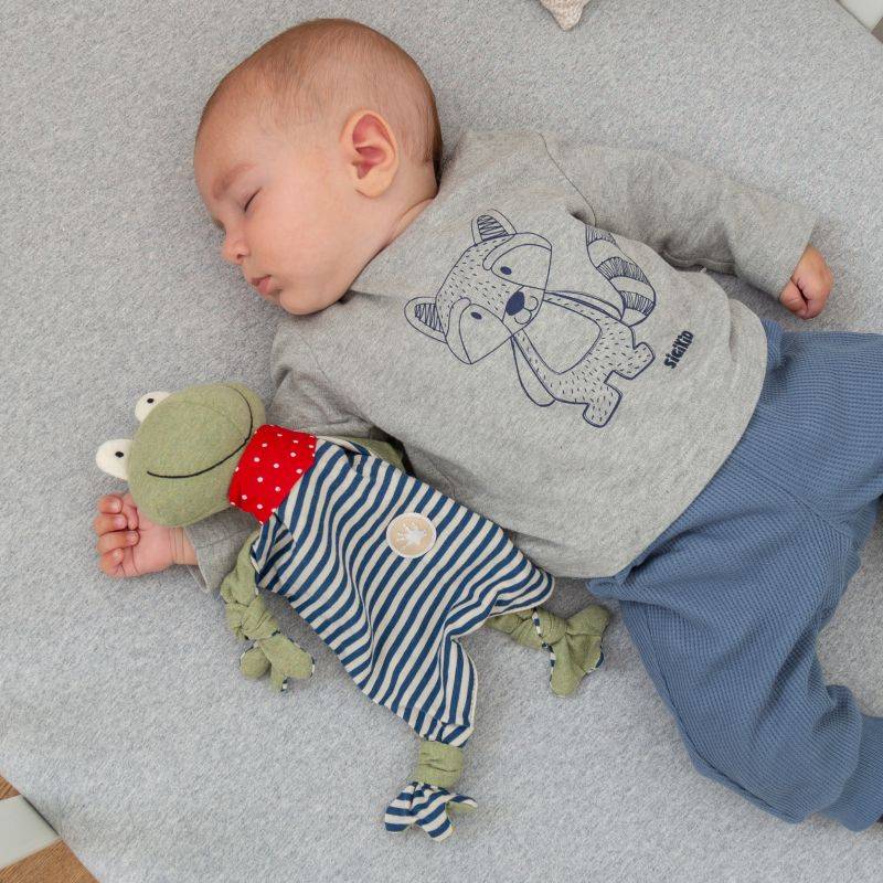 Sigikid Baby Schnuffeltuch Frosch Räumungsverkauf