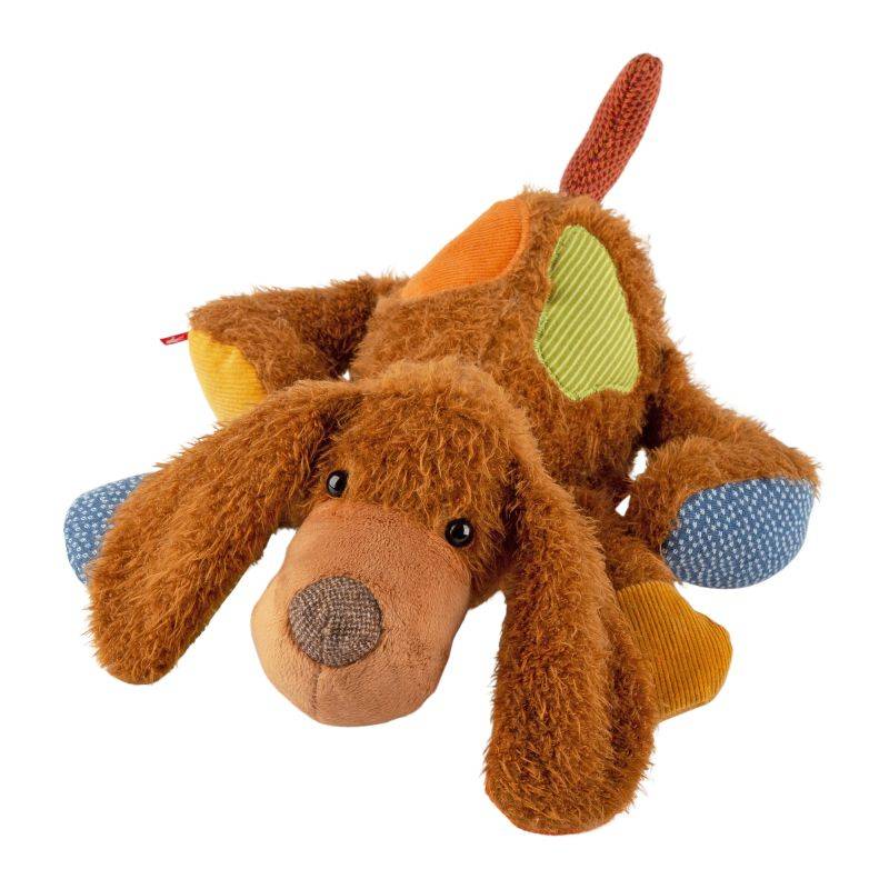 Sigikid Kuscheltier Hund liegend, Patchwork Sweety Wochenangebot