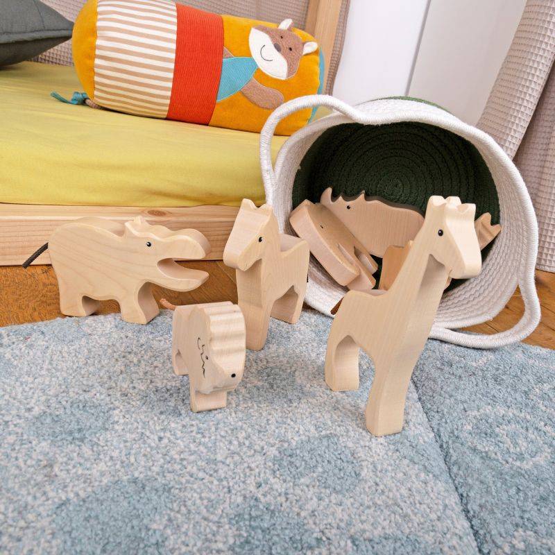 Sigikid Holztiere-Set Safari Angebote