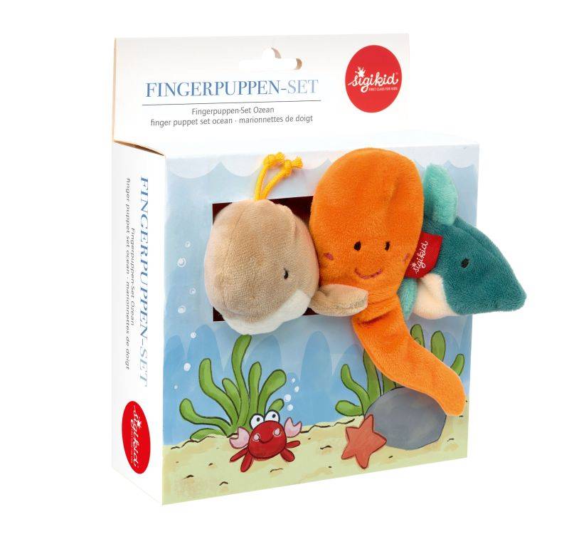Sigikid Kinder Fingerpuppenset Ozean Valentinstagsangebot