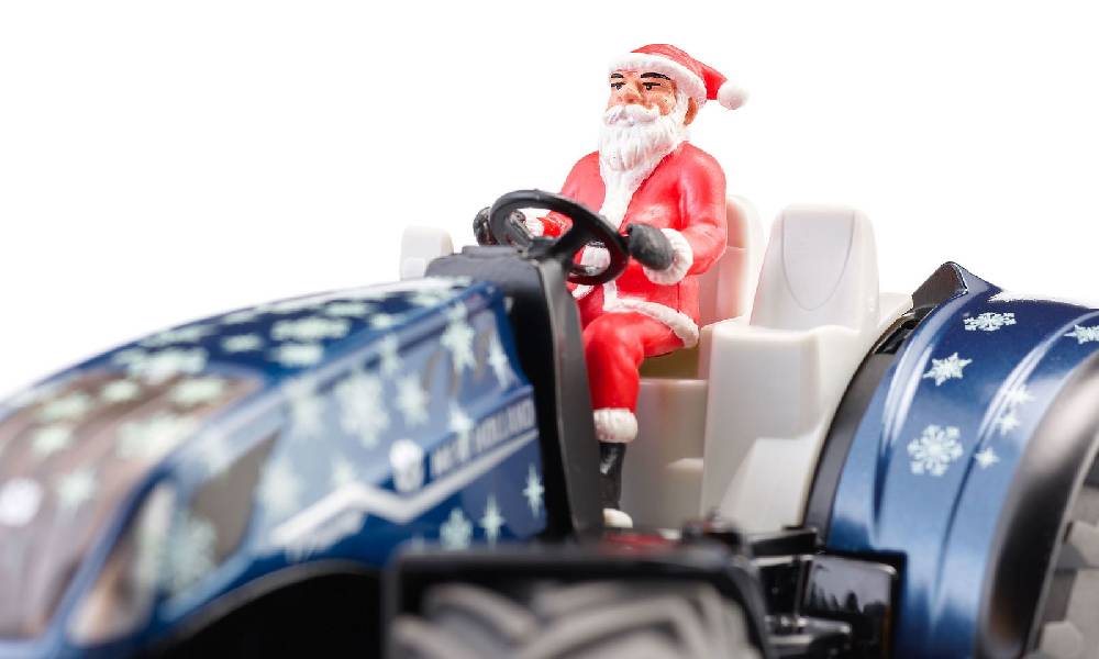 ﻿Siku New Holland Weihnachtstraktor 10322300000 Großer Ausverkauf
