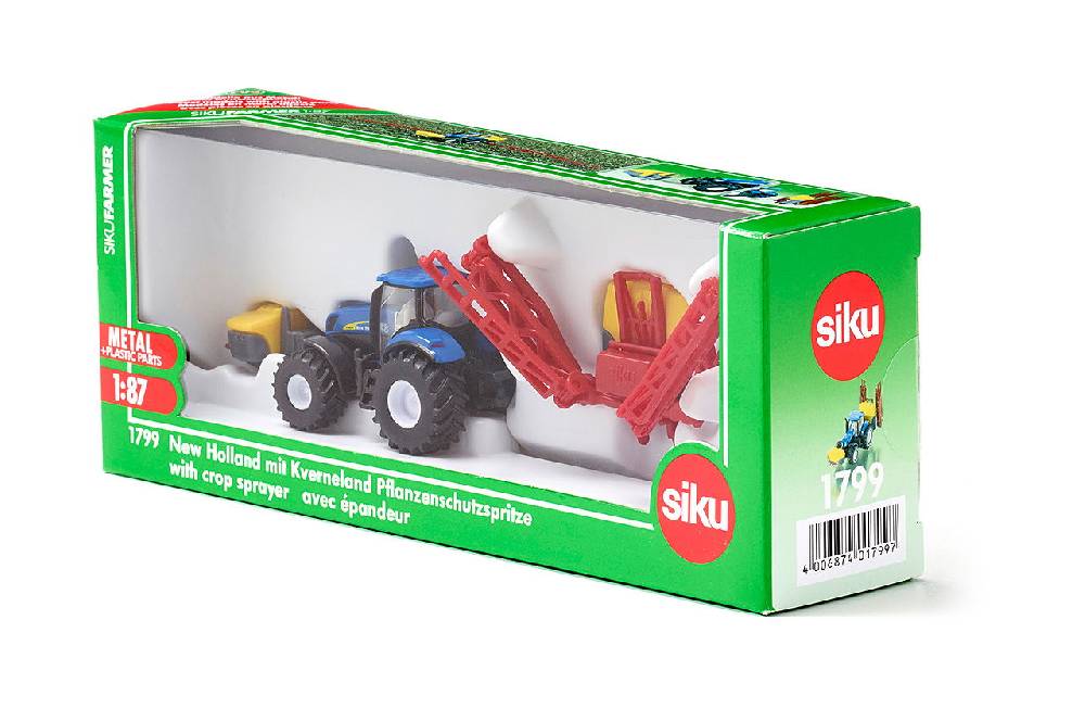 Siku New Holland mit Kverneland Pflanzenschutzspritze 10179900000 Jubiläumsangebot
