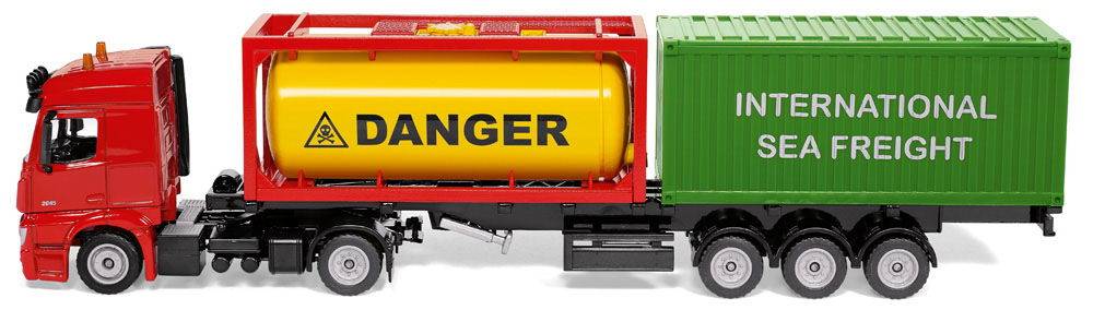 Siku Mercedes-Benz LKW mit Tankcontainer 10392200000 Lagerräumung
