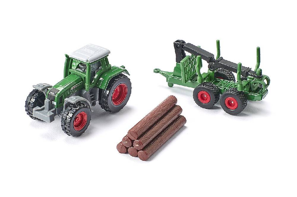 Siku Traktor mit Forstanhänger 10164500003 Kostenloser Versand international