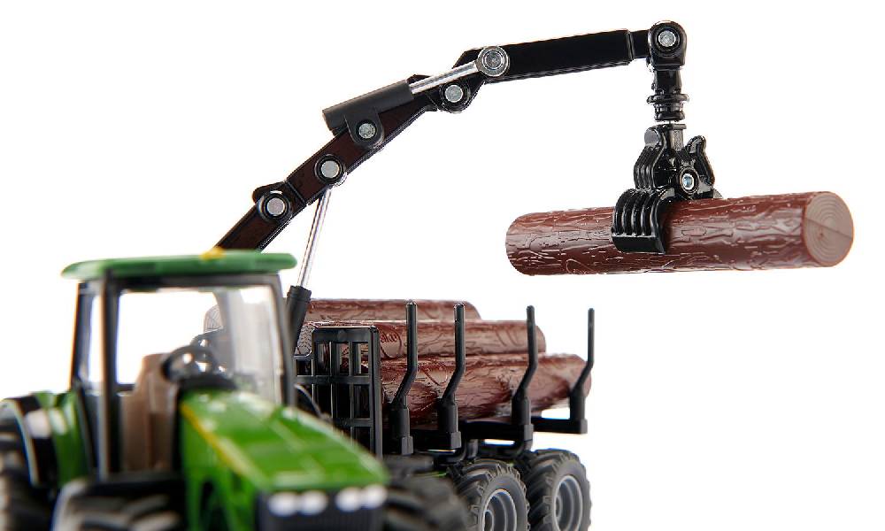 Siku Traktor mit Forstanhänger 10195400003 Verkauf