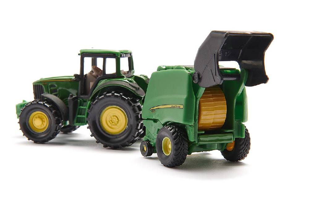 Siku John Deere Traktor mit Ballenpresse 10166500001 Meist gekauft