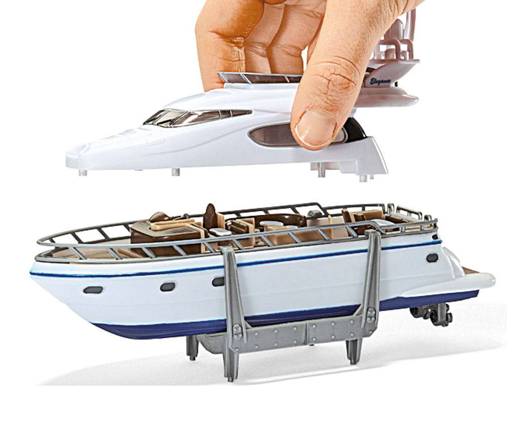 Siku Schwertransport mit Yacht 10184900001 Rabatt