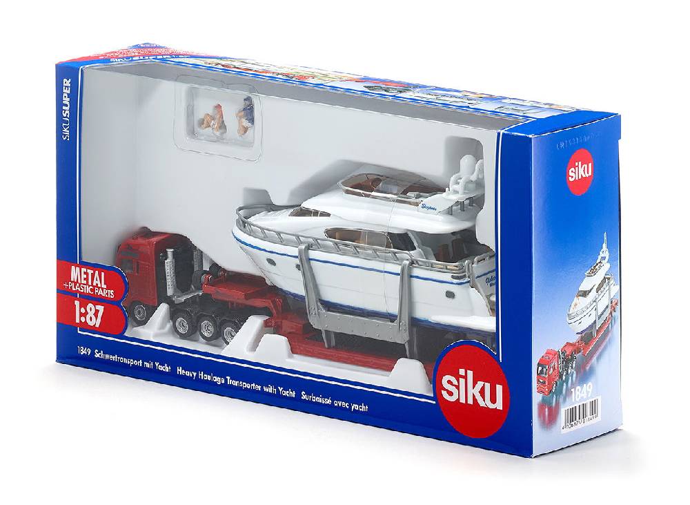 Siku Schwertransport mit Yacht 10184900001 Rabatt