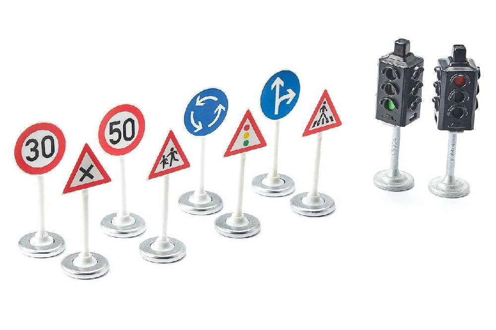 Siku Ampeln mit Verkehrsschildern 10559700004 Bis zu 60% Rabatt