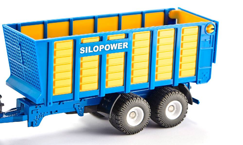 Siku Traktor mit Silagewagen 10194700003 Auslauf