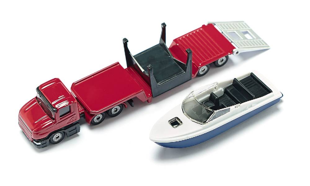 Siku Tieflader mit Boot 10161300002 Black Friday