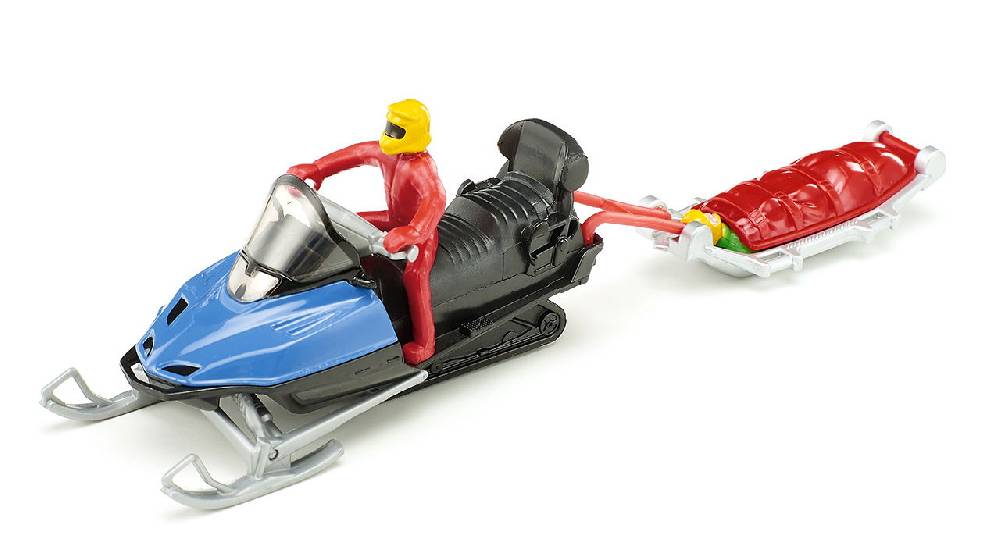 Siku Snowmobil mit Rettungsschlitten 10168400000 Jubiläumsangebot