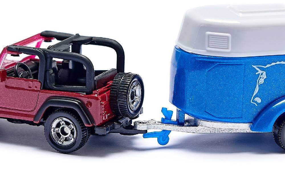 Siku Jeep mit Pferdeanhänger 10165100004 Bestseller
