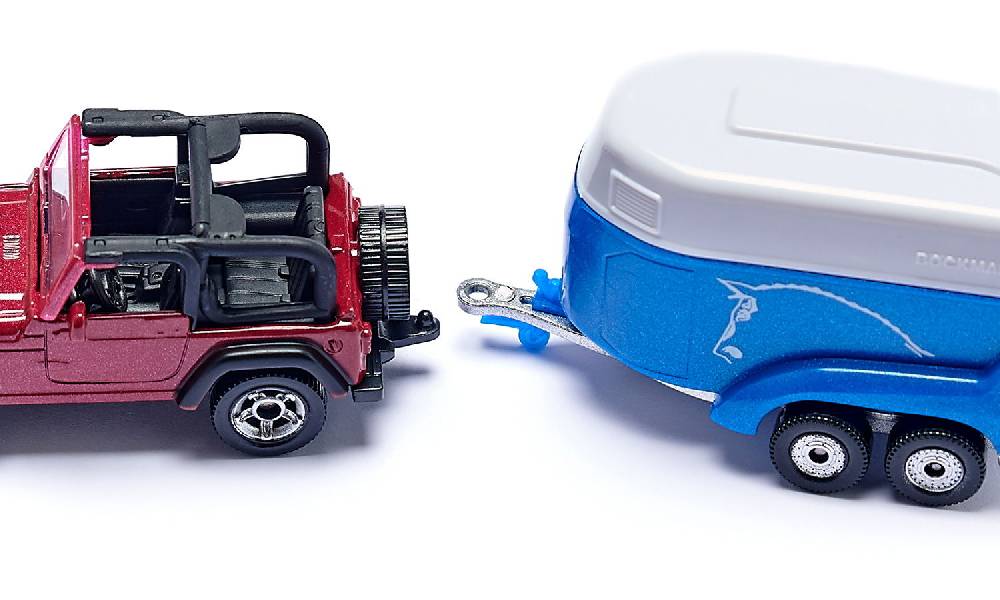 Siku Jeep mit Pferdeanhänger 10165100004 Bestseller