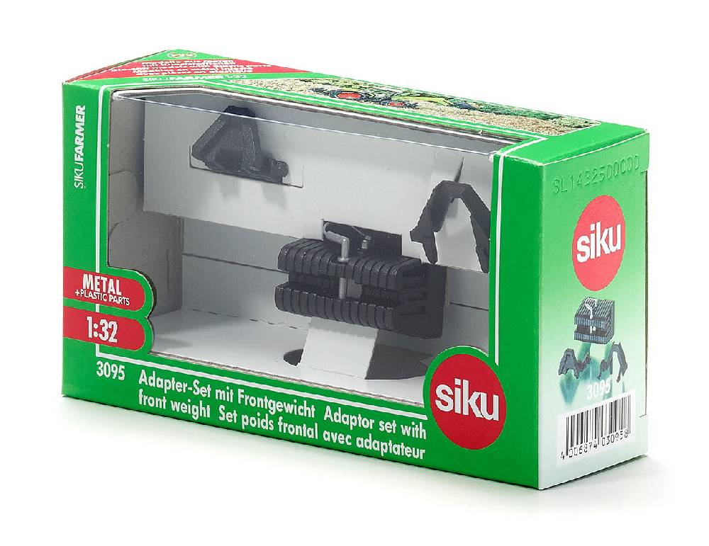 Siku Adapter-Set mit Frontgewicht 10309500001 Kostenlose Rückgabe
