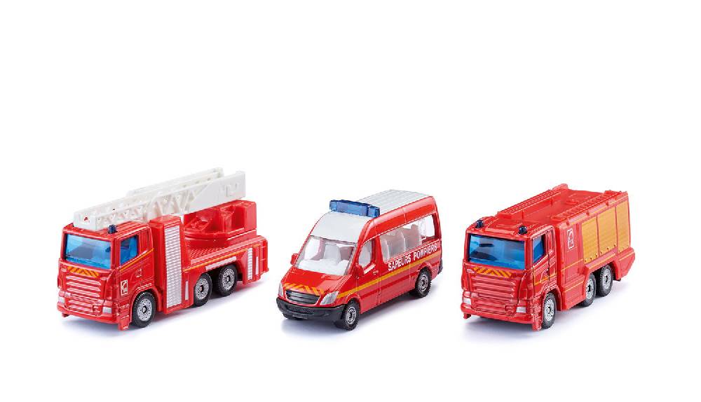 Siku Feuerwehr-Set Frankreich 10181800101 Nur noch ein Tag übrig