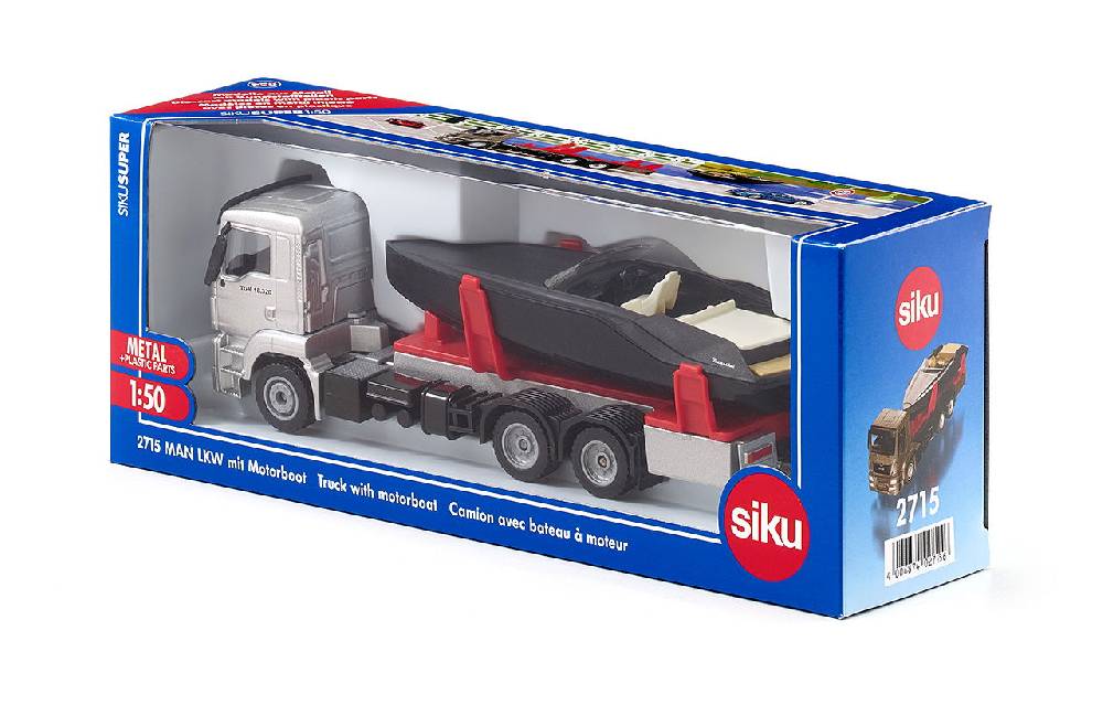 Siku MAN LKW mit Motorboot 10271500001 Fabrikverkauf
