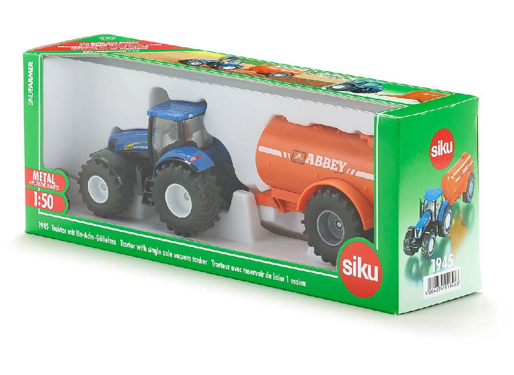 Siku Traktor mit Ein-Achs-Güllefass 10194500001 Online