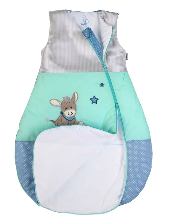 Sterntaler Achlafsack 110cm Esel Emmi in Blau/Türkis Bestseller