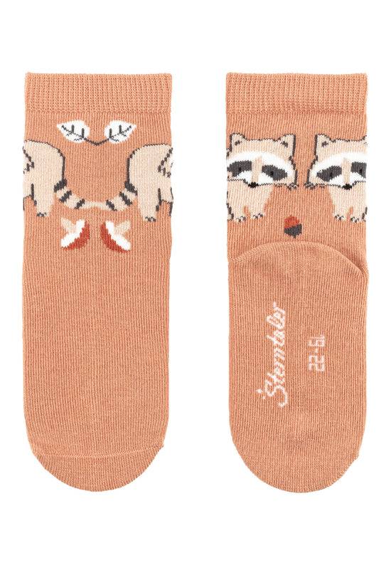 Sterntaler 4er Pack Baumwollsocken mit Waschbär-Motiv Clearance-Verkauf