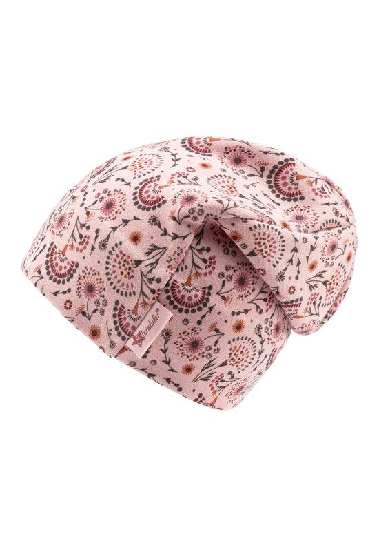 Sterntaler Beanie aus Sweat bedruckt mit floralem Motiv Günstiger Verkauf