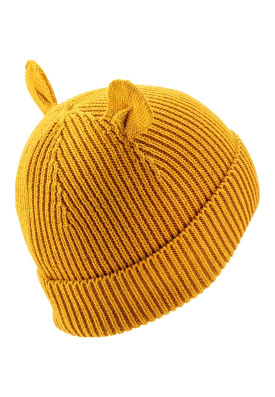 Sterntaler GOTS Strickmütze mit Ohren und Umschlag Fabrikpreis