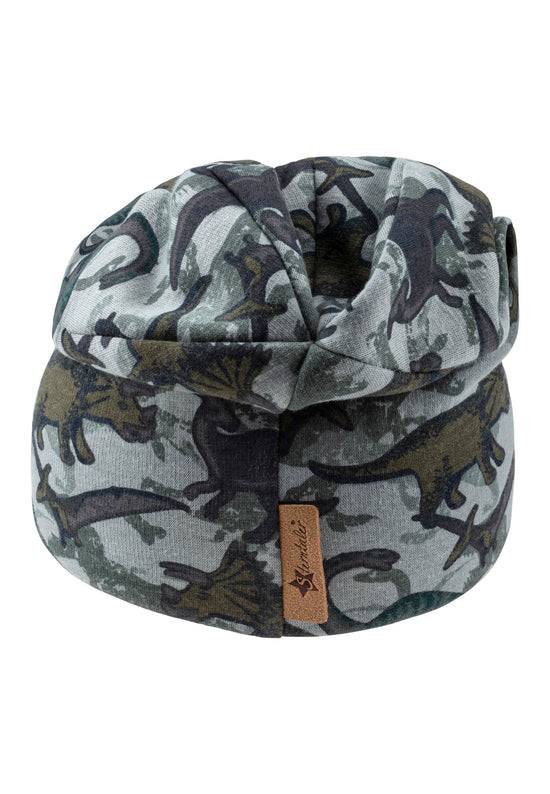 Sterntaler Beanie aus Sweat mit Dinosaurier-Motiv Versandkostenfrei