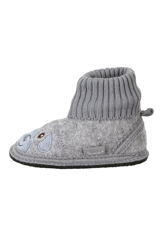 Sterntaler Hausschuh mit Stickerei Bär und Strickumschlag Muttertagsangebot