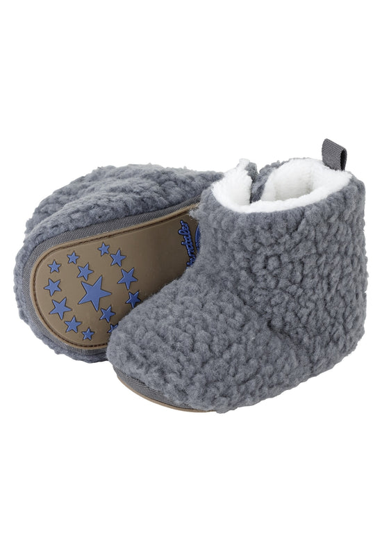 Sterntaler Babyschuhe Dino, gefüttert mit Teddyflausch Jubiläumsangebot