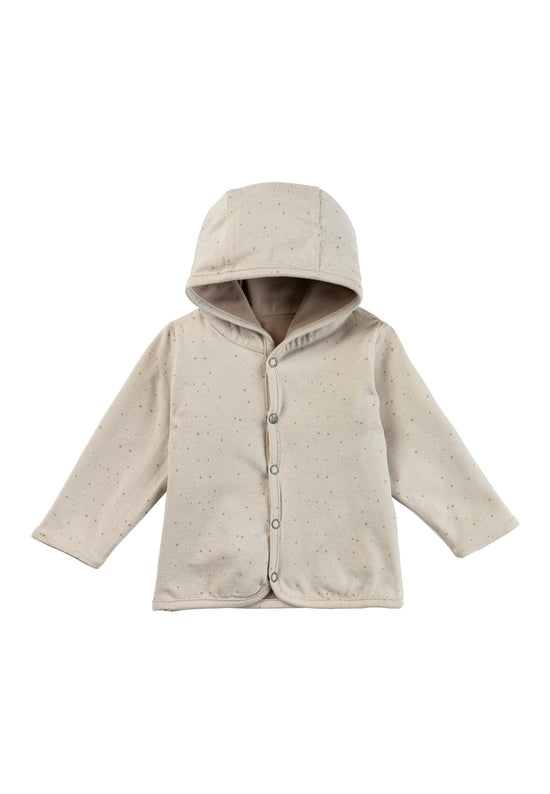 Sterntaler Wendejacke aus Baumwolljersey mit Punktedruck Heißer Verkauf