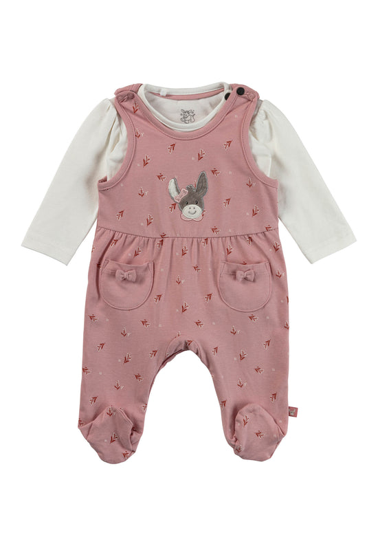 Sterntaler Blümchen Strampler Set aus Baumwolljersey Neueste Mode
