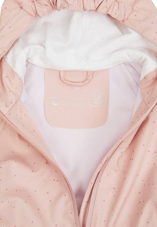 Sterntaler Regenjacke Punkte ungefüttert und wasserdicht, Rosa Saisonale Angebote