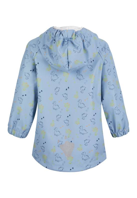 Sterntaler Regenjacke Dino ungefüttert und wasserdicht, Blau Räumungsverkauf