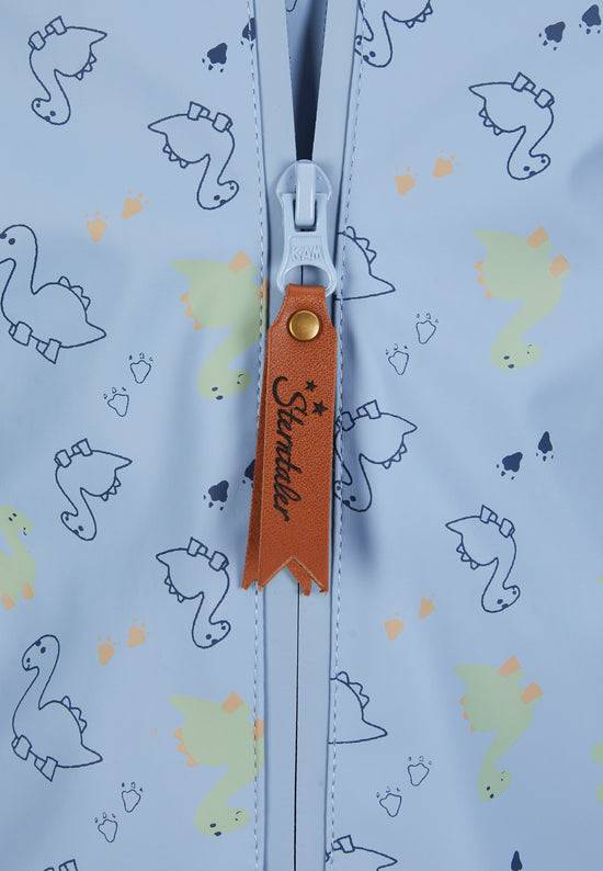 Sterntaler Regenjacke Dino ungefüttert und wasserdicht, Blau Räumungsverkauf