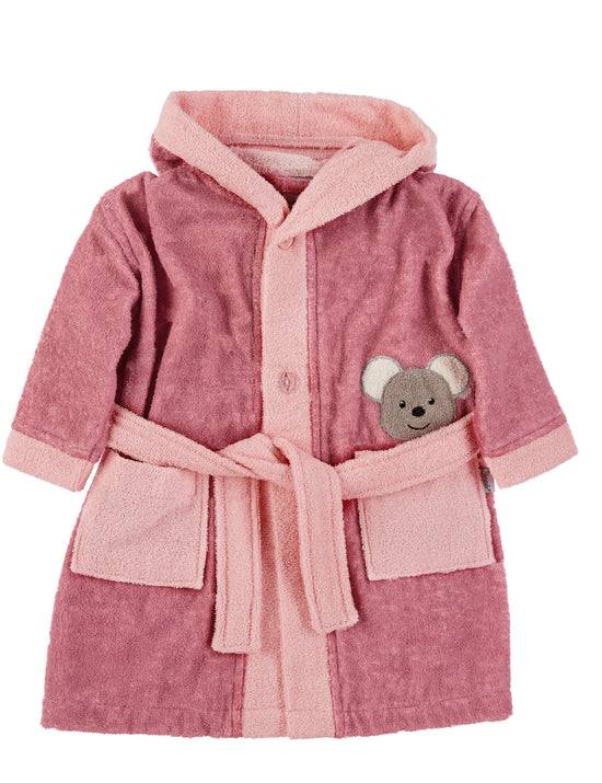 Sterntaler Bademantel Maus Mabel aus Frottee mit Kapuze, Rosa Super Sparpreis