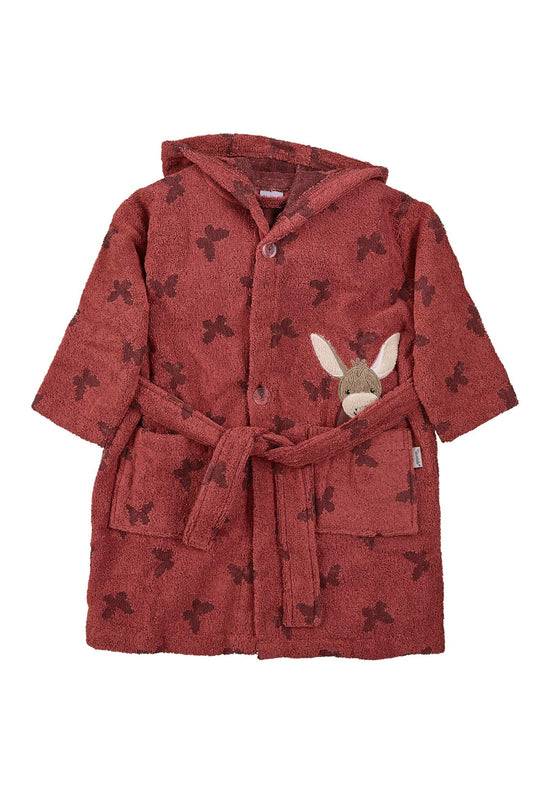 Sterntaler Bademantel Esel Emmily mit Kapuze in Hellrot Wochenangebot