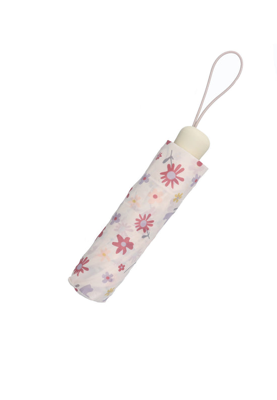 Sterntaler Taschenschirm Blumenwiese in Ecru Sonderangebot der Fabrik