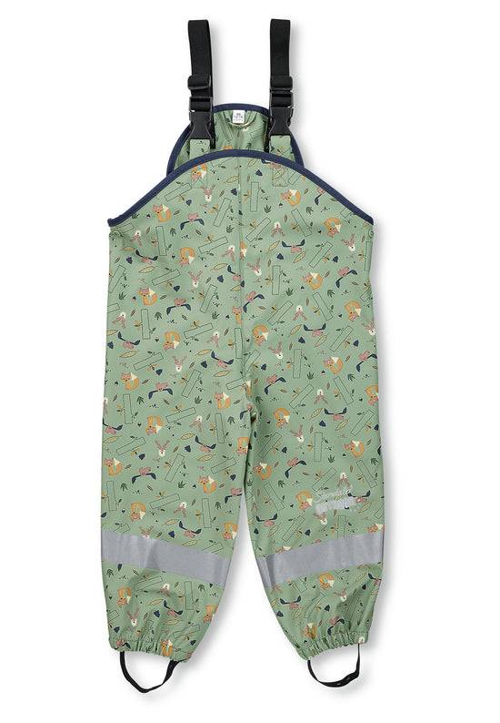 Sterntaler Regenträgerhose Waldtiere ungefüttert, wasserdicht 50% Rabatt mit kostenlosem Versand