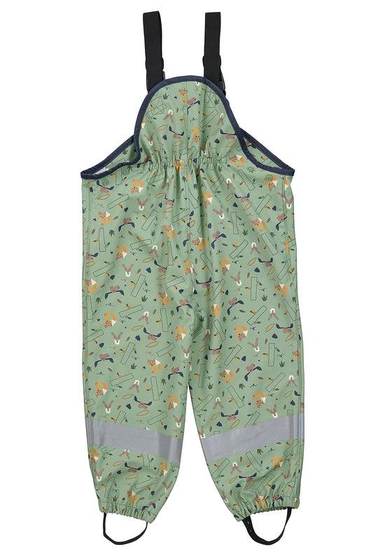 Sterntaler Regenträgerhose Waldtiere ungefüttert, wasserdicht 50% Rabatt mit kostenlosem Versand