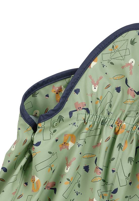 Sterntaler Regenträgerhose Waldtiere ungefüttert, wasserdicht 50% Rabatt mit kostenlosem Versand