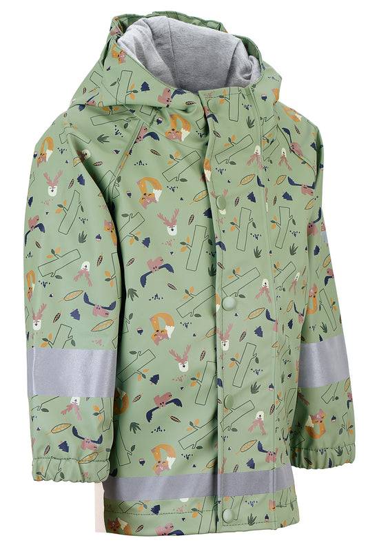 Sterntaler Regenjacke Waldtiere ungefüttert und wasserdicht Clearance-Verkauf