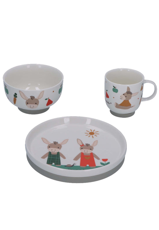Sterntaler Porzellan-Geschirr-Set Emmis Garden 3-teilig Black Friday