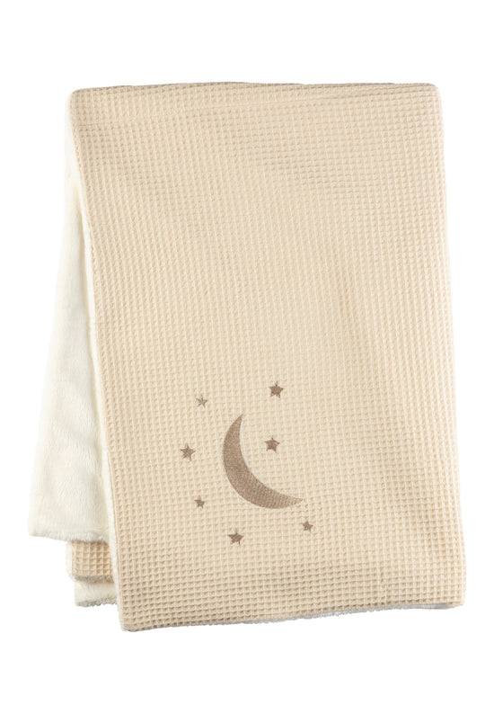 Sterntaler Babydecke mit Motiv Himmelskörper in ecru Vatertagsangebot