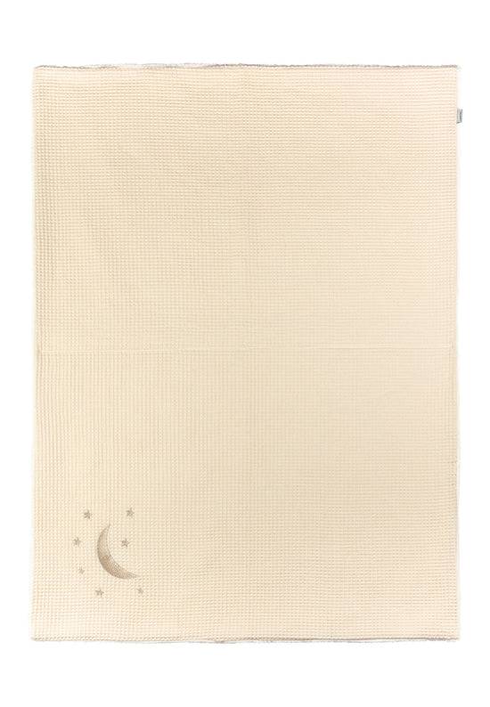 Sterntaler Babydecke mit Motiv Himmelskörper in ecru Vatertagsangebot