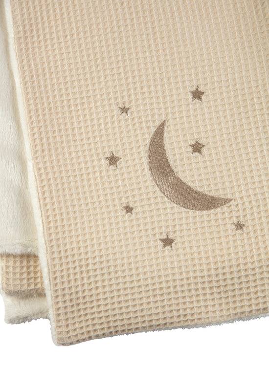 Sterntaler Babydecke mit Motiv Himmelskörper in ecru Vatertagsangebot