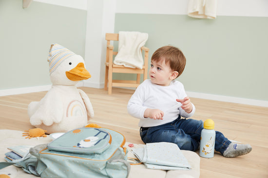 Sterntaler Kinderrucksack mit Motiv Ente Edda in steingrün, 5L Top Angebot